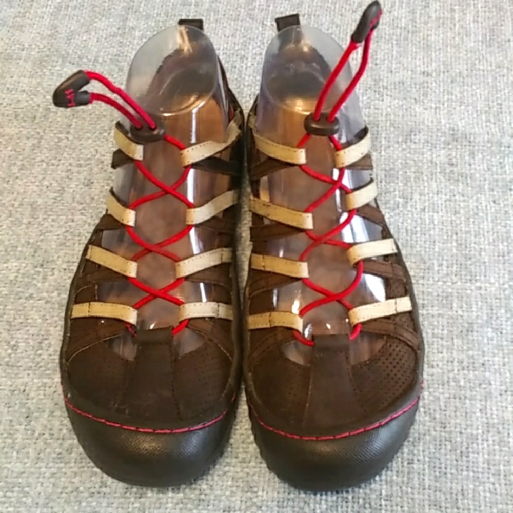 J-41 leather sport shoe, GUC